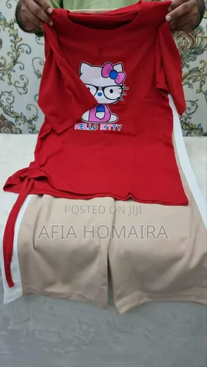 Ladies T-Shirt and Pant Set