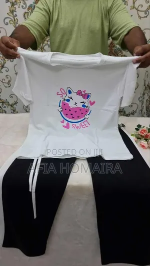 Ladies T-Shirt and Pant Set
