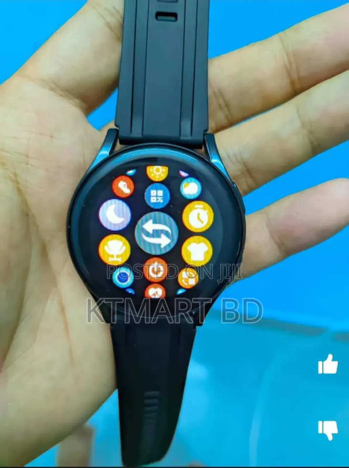 Gt Round Dial Bluetooth Calling Smart Watch