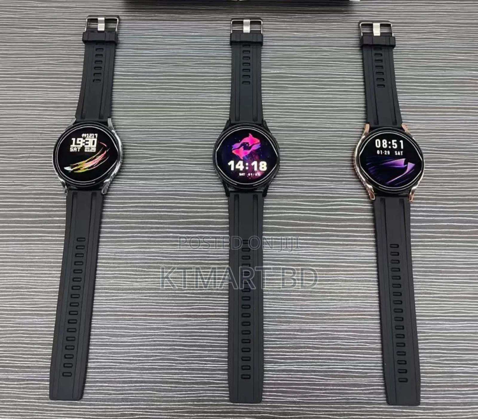 Gt Round Dial Bluetooth Calling Smart Watch