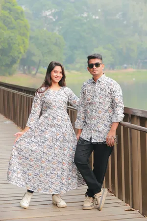 Photo - Shirt and Gown Couple Dress