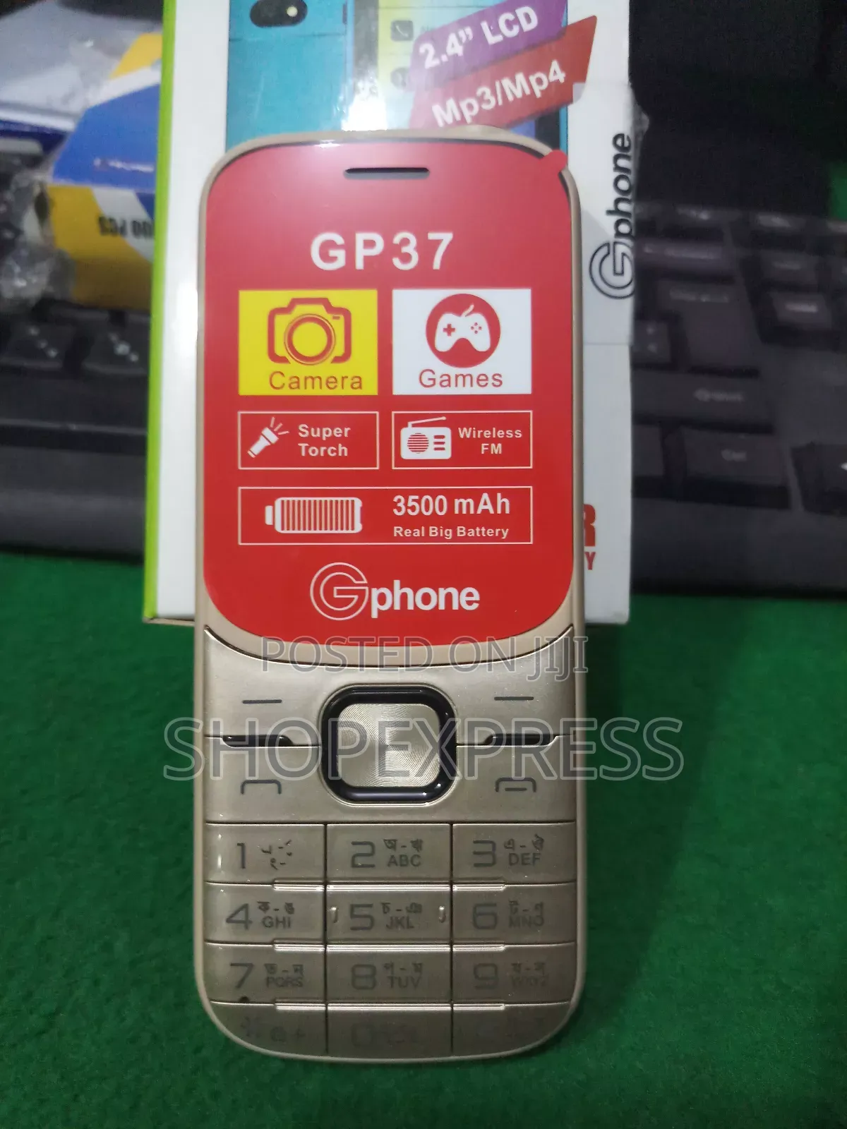 New Mobile Phone Gold