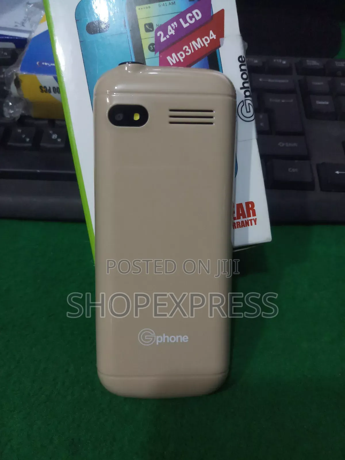 New Mobile Phone Gold