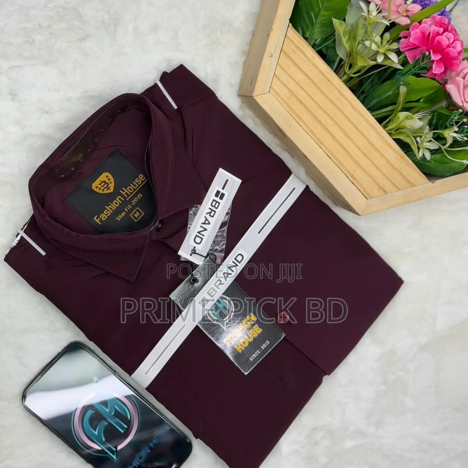 Solid China Micro Fabrics Shirt for Men