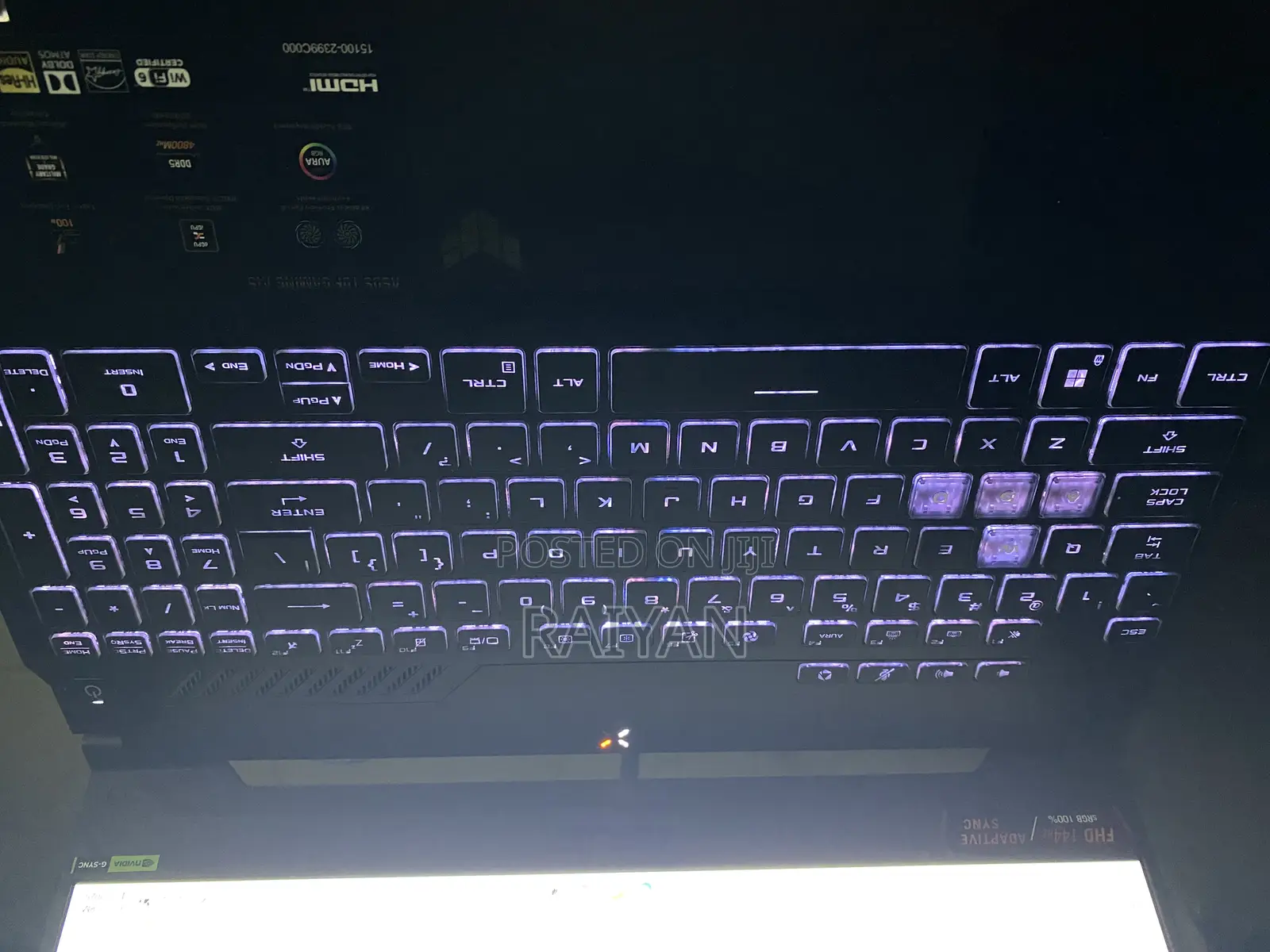 New Laptop Asus TUF Gaming A15 16GB AMD Ryzen 7 SSD 512GB