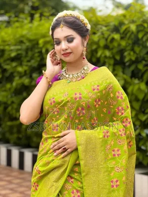 Photo - Half Silk Handprited Sarees