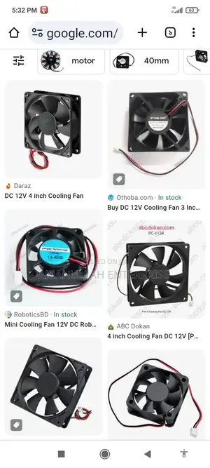 Dc Brushless Fan Motor, Cooling/Cpu/Pc / Exhausted Fan 12v.