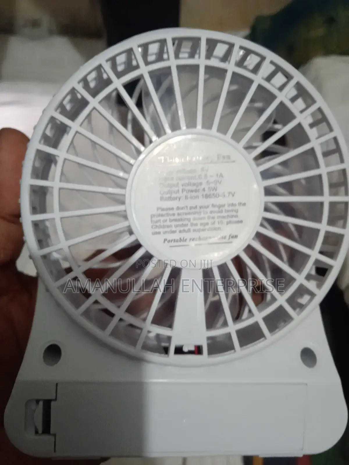 Portable Mini Handheld Fan.