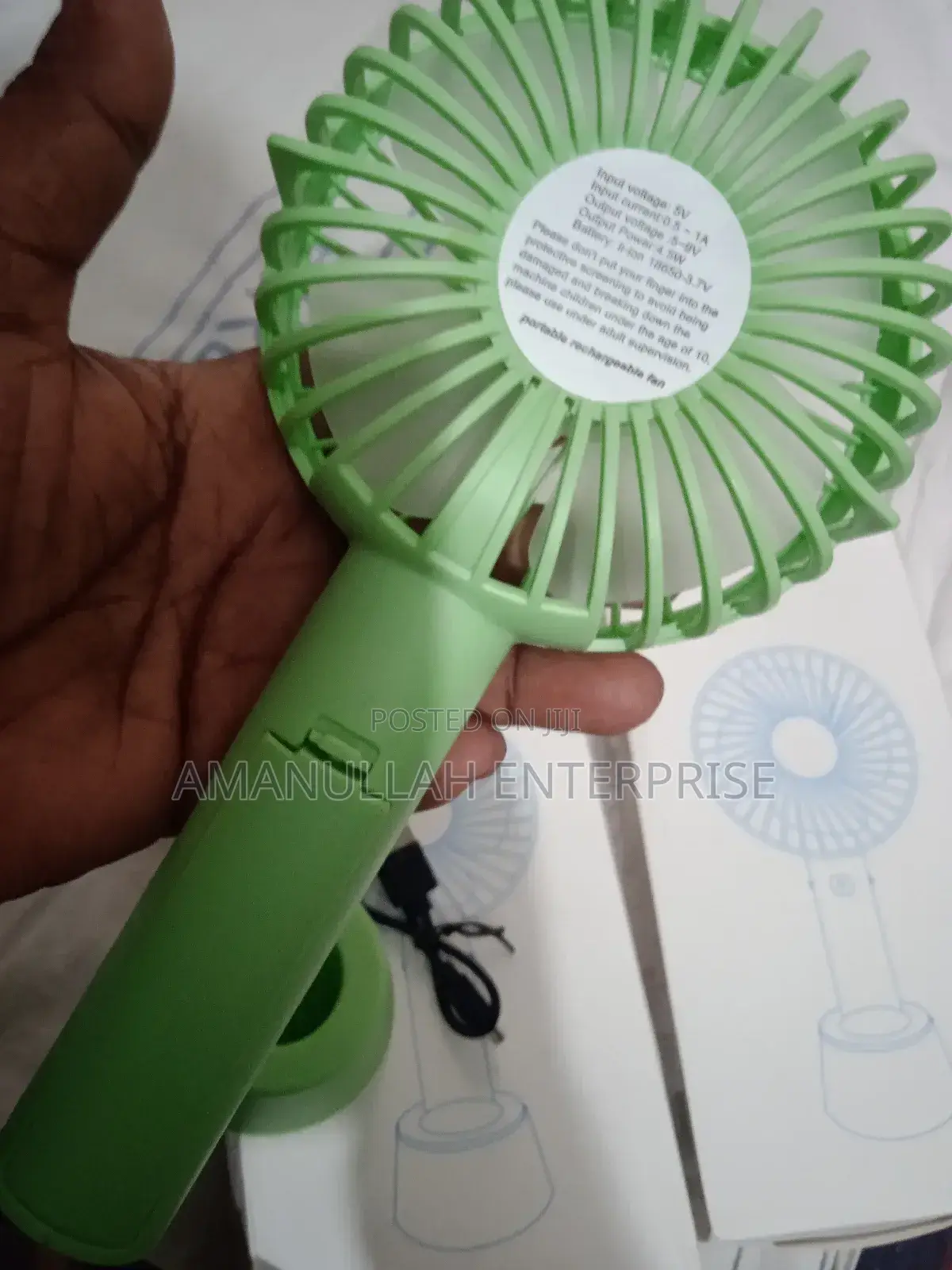 Portable Mini Handheld Fan.