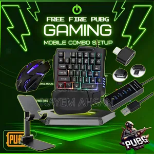 Photo - Free Fire Gaming Combo Set