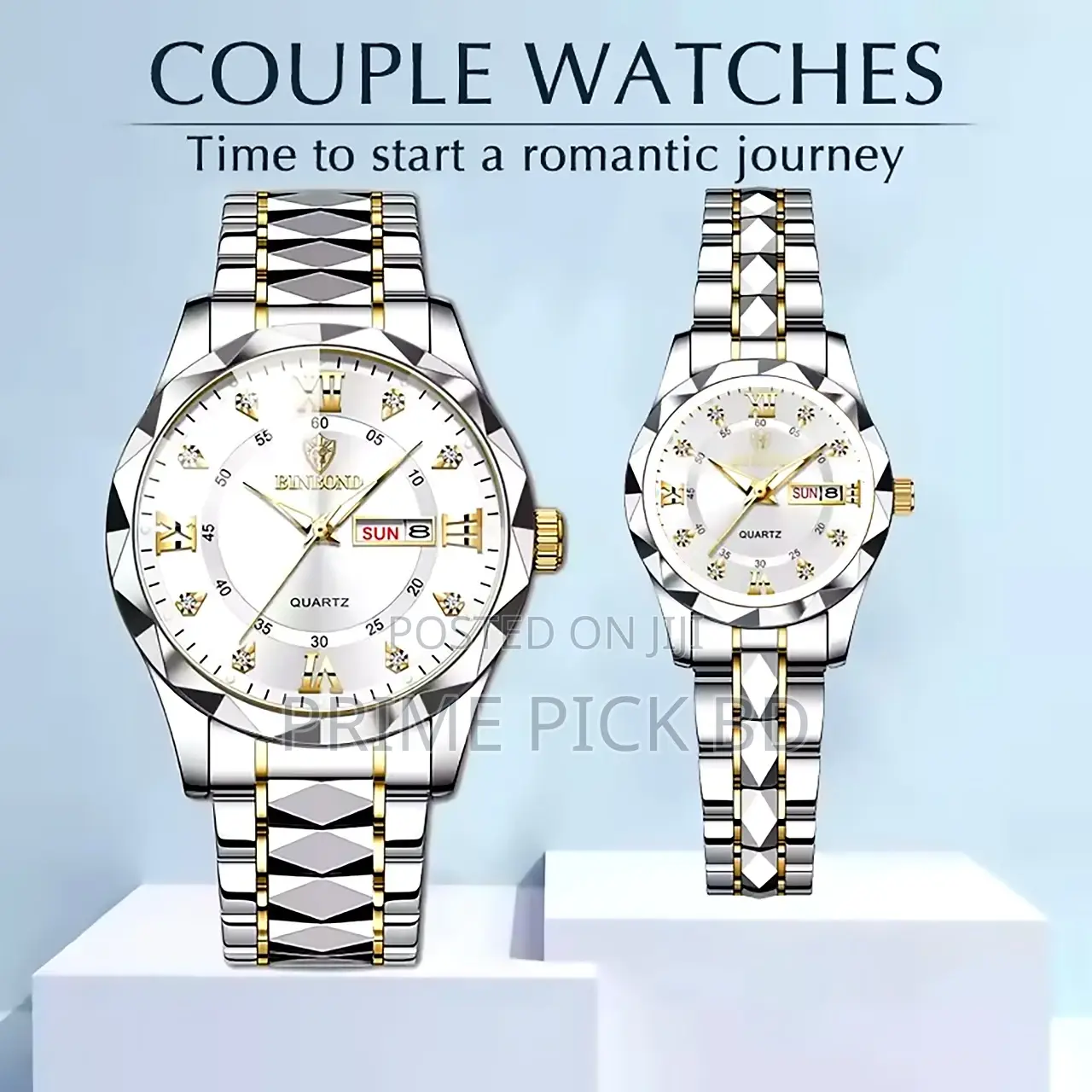 Binbond Top Brand Luxury Couple Watches