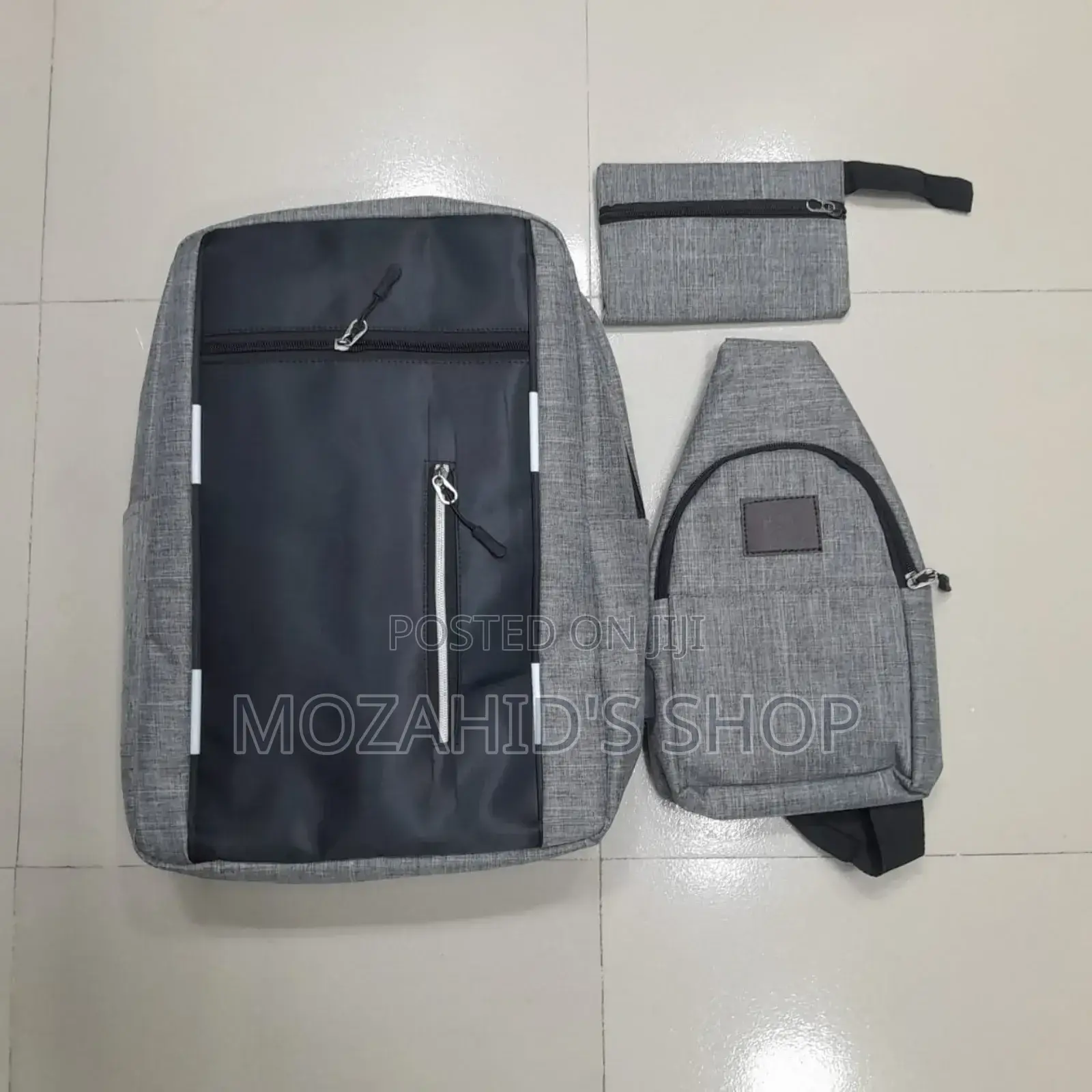 3 Piece's Bag Combo Pack (Ash)