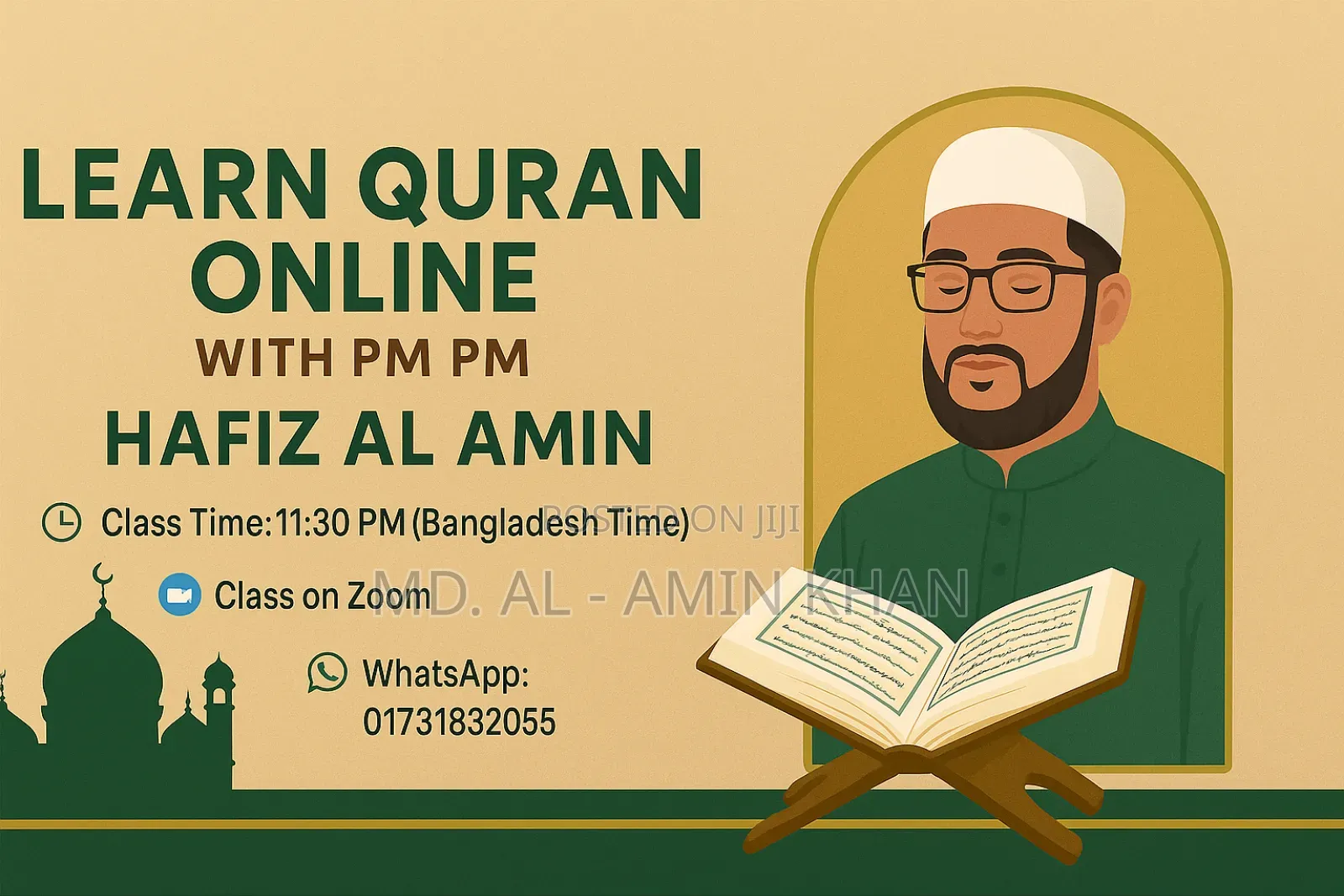 Quran Learning Online (অনলাইনে কোরআন শিক্ষা )