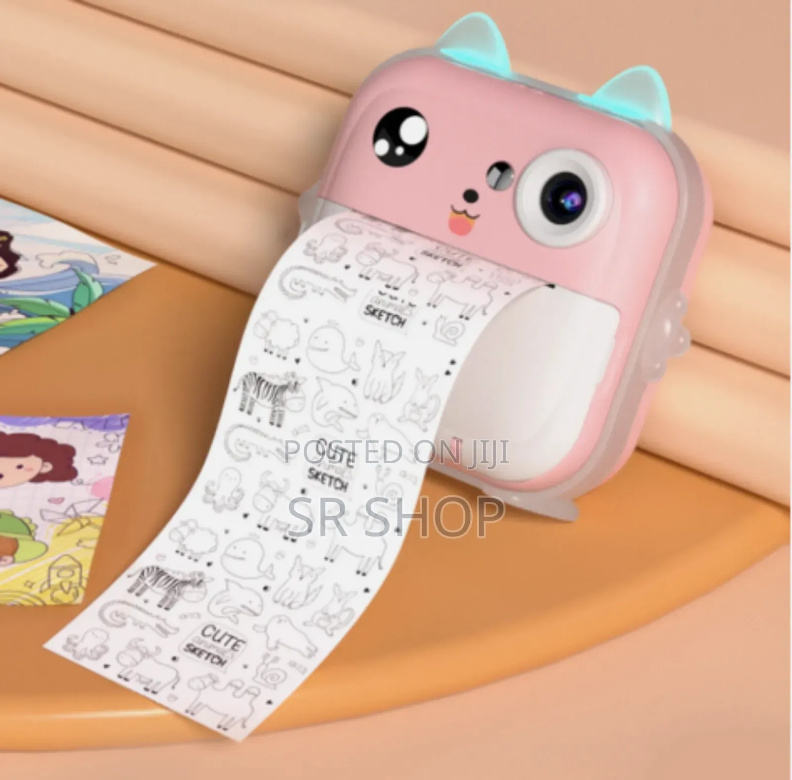 Instant Print Digital Kids Camera Printer