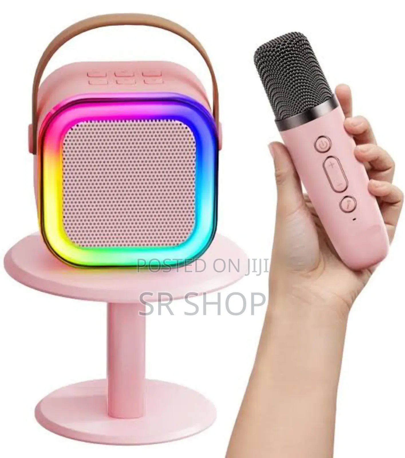 Portable Karaoke Bluetooth Speaker With Microphone