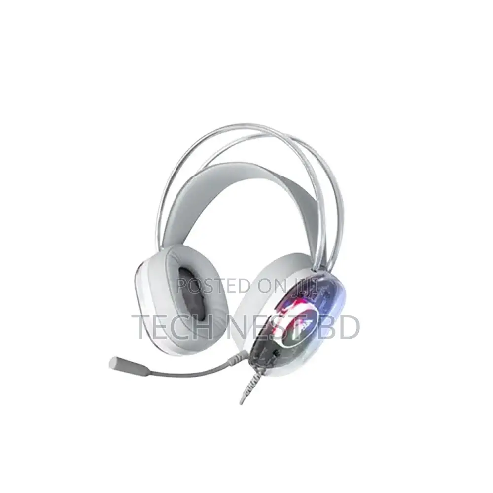 Jedel Gh580 3.5 Usb Wired RGB Gaming Headphone With Anc
