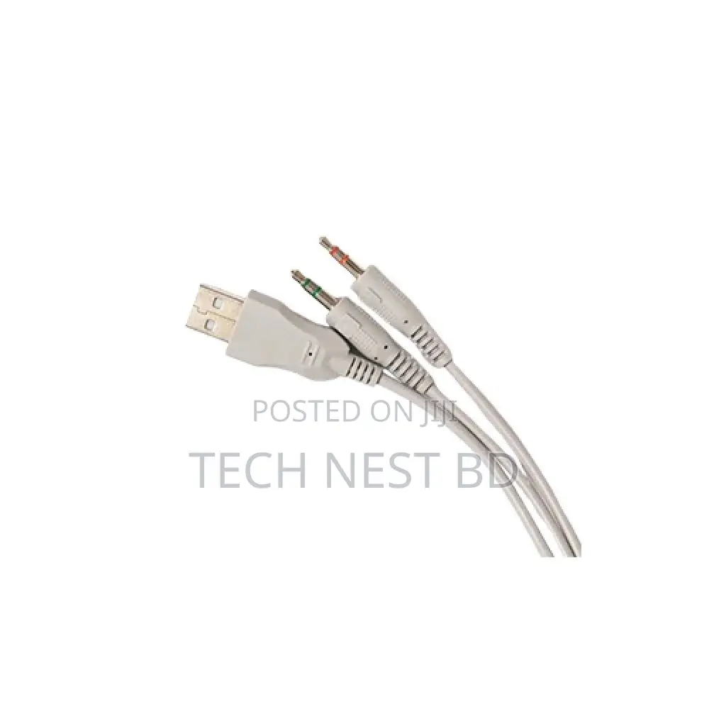 Jedel Gh580 3.5 Usb Wired RGB Gaming Headphone With Anc