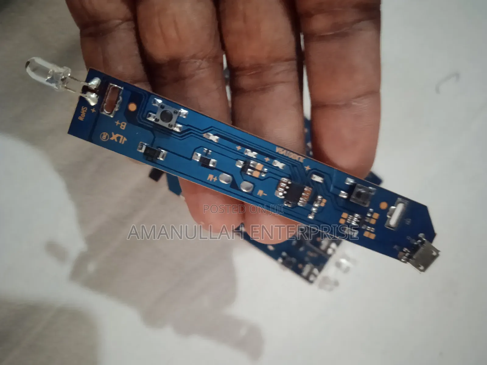 Mini Dc Rechargeable Fan Circuit Board.