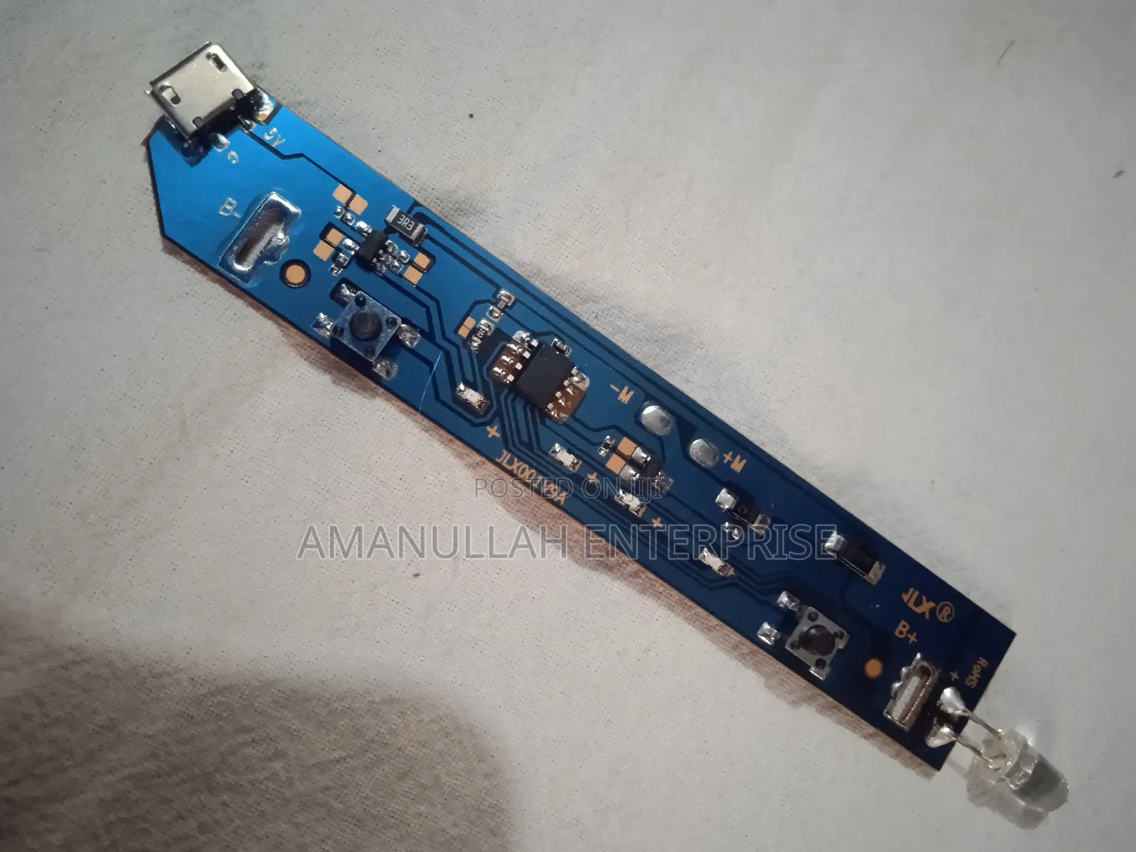 Mini Dc Rechargeable Fan Circuit Board.