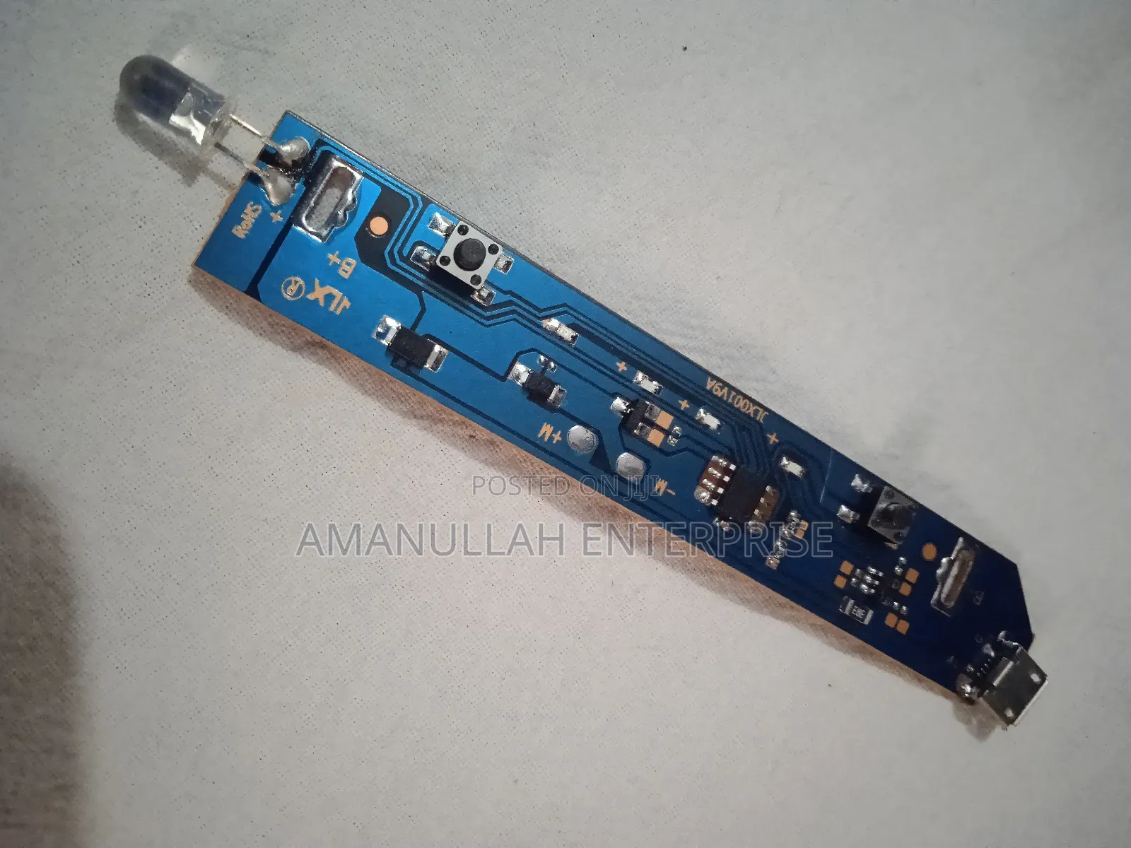 Mini Dc Rechargeable Fan Circuit Board.