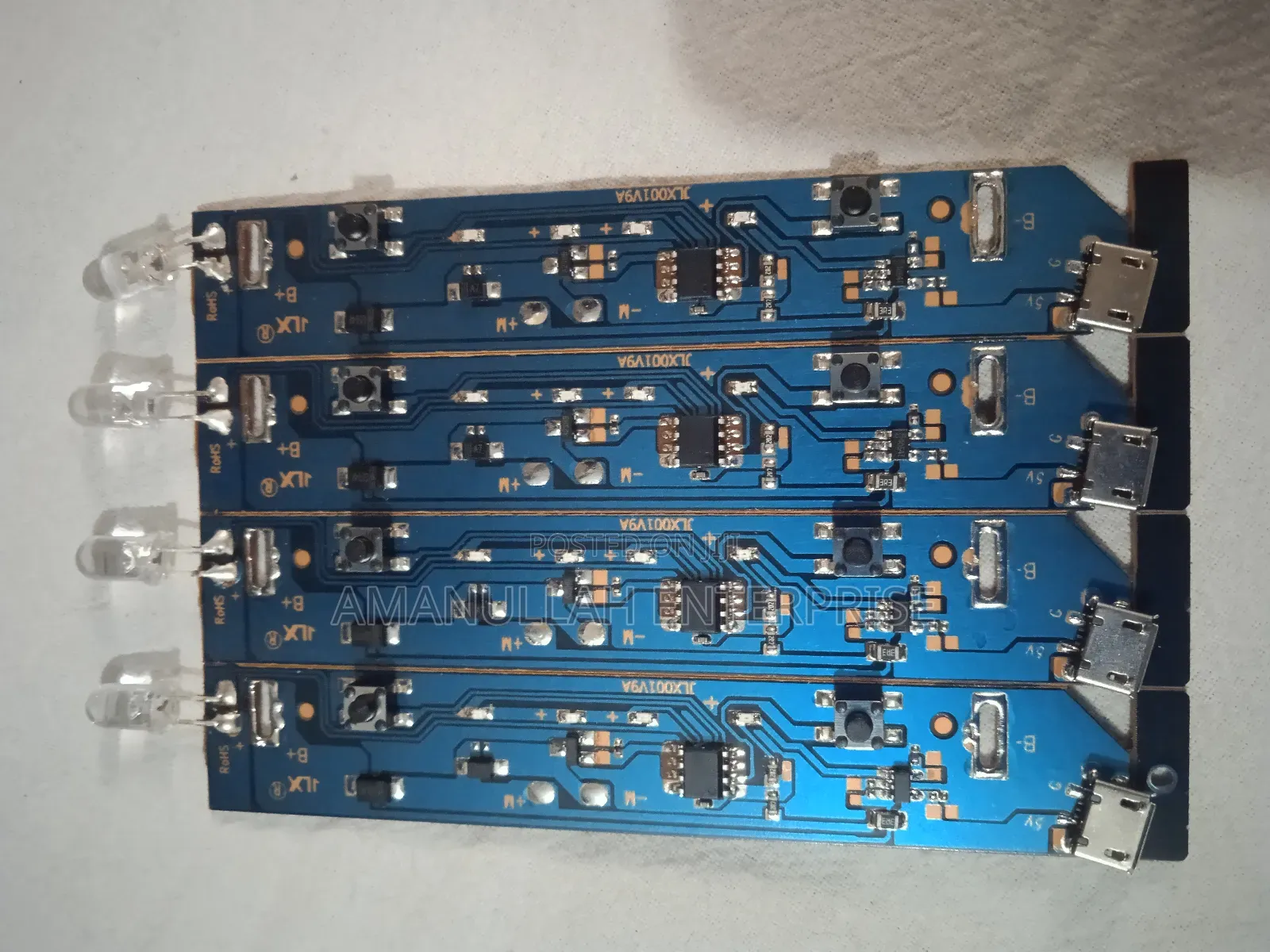 Mini Dc Rechargeable Fan Circuit Board.