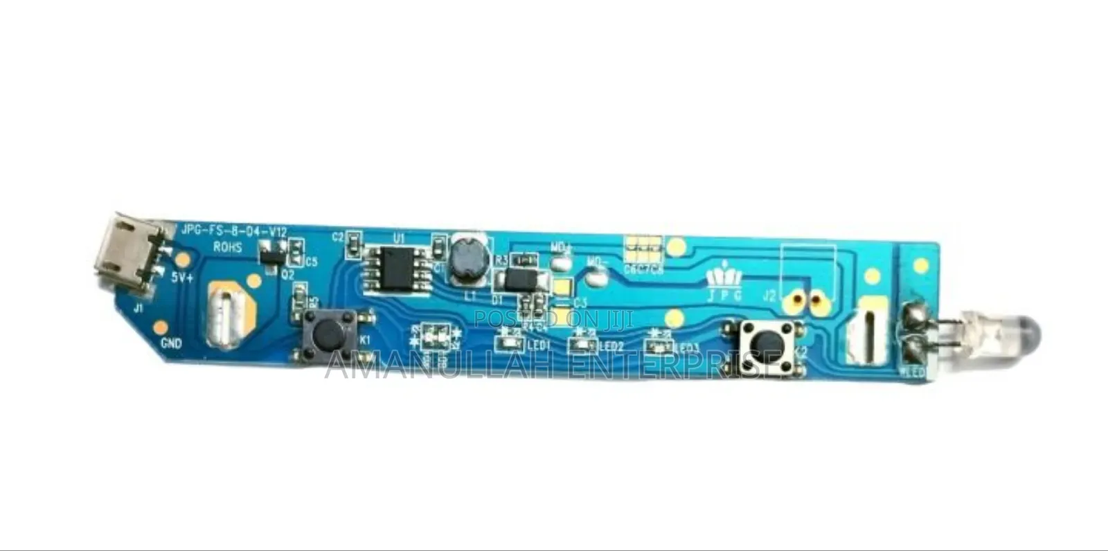 Mini Dc Rechargeable Fan Circuit Board.