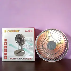 Jy-2215 Jysuper Rechargeable Mini Fan With Led Light