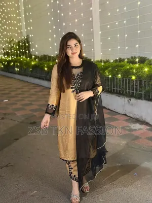 Photo - Readymade Embroidered 3 Pis New Update