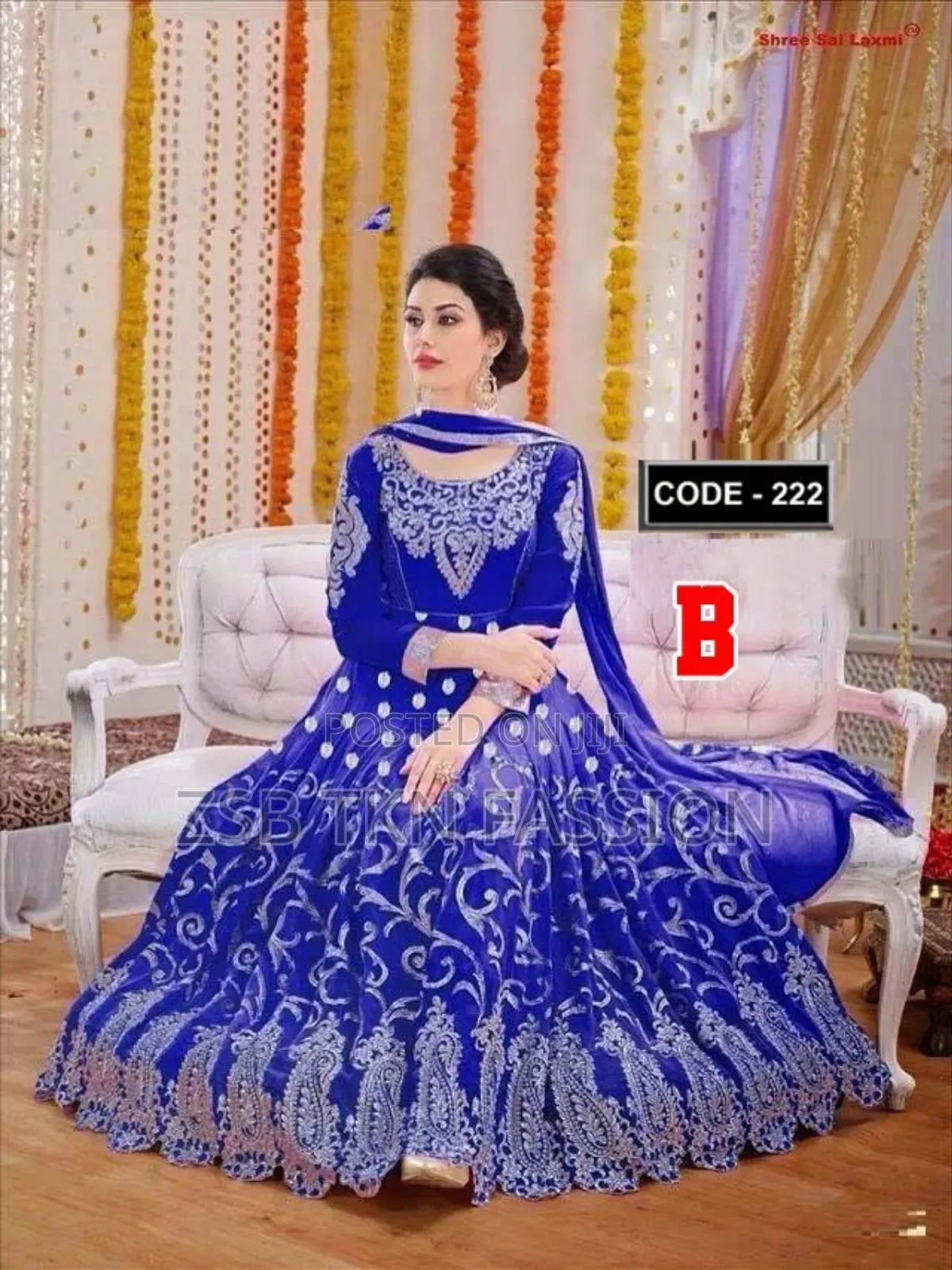 Embroidered Georgette Anarkali Suit New Year Collection