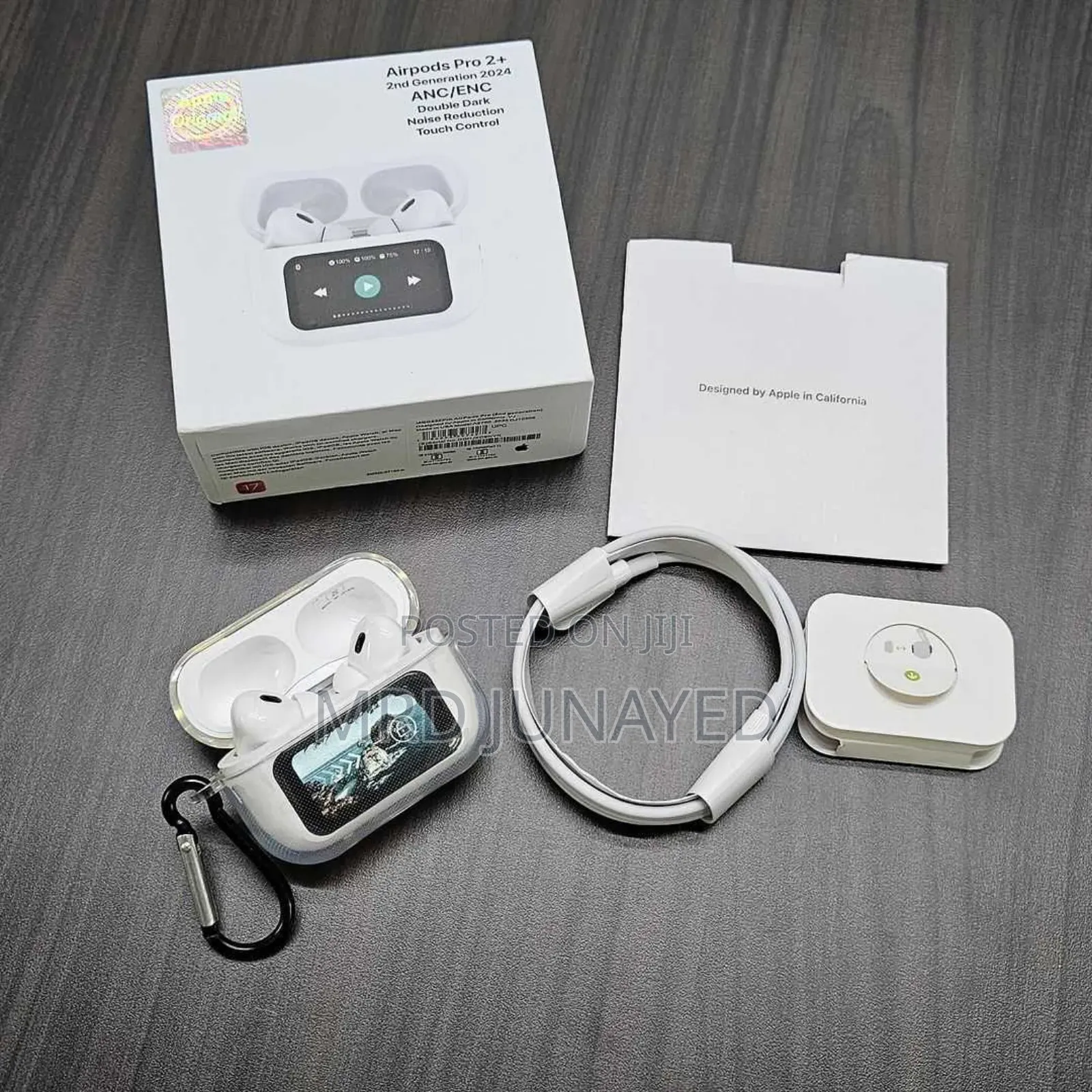 A9 Pro Anc Earbuds Touch Screen Display