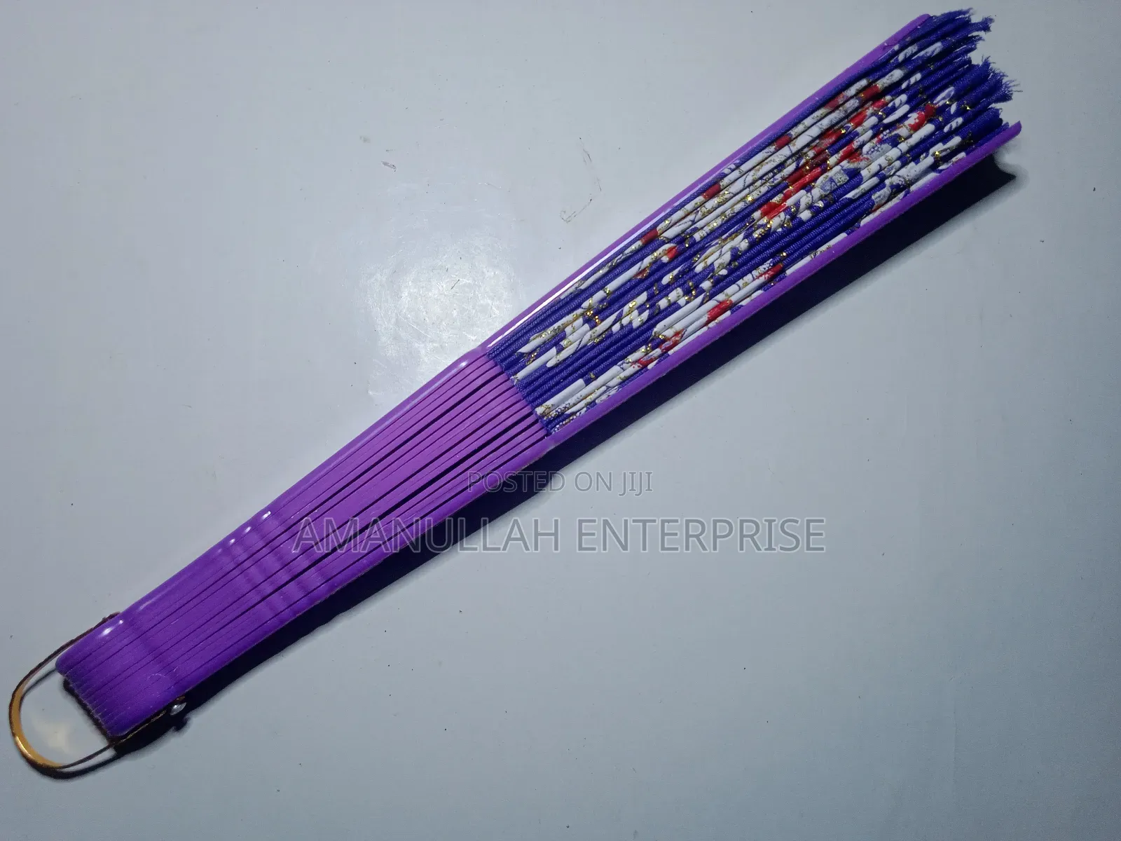 Colourfull China Hand Fan / Chinise Hat Pakha