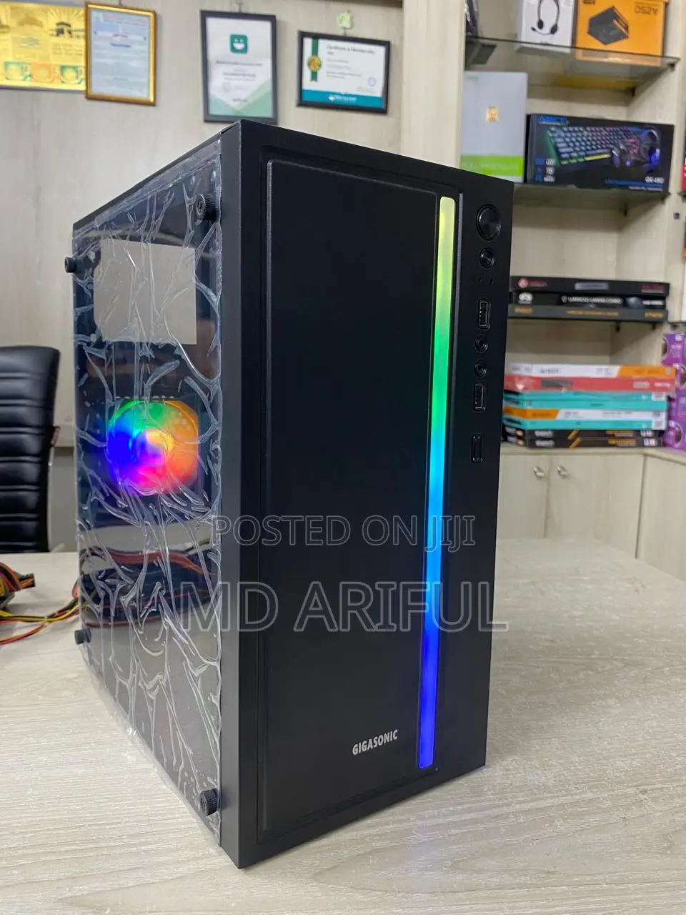 New Pc Intel Core I5 ( 8th Gen)_ram 8gb DDR-4_ssd Nvme 256gb