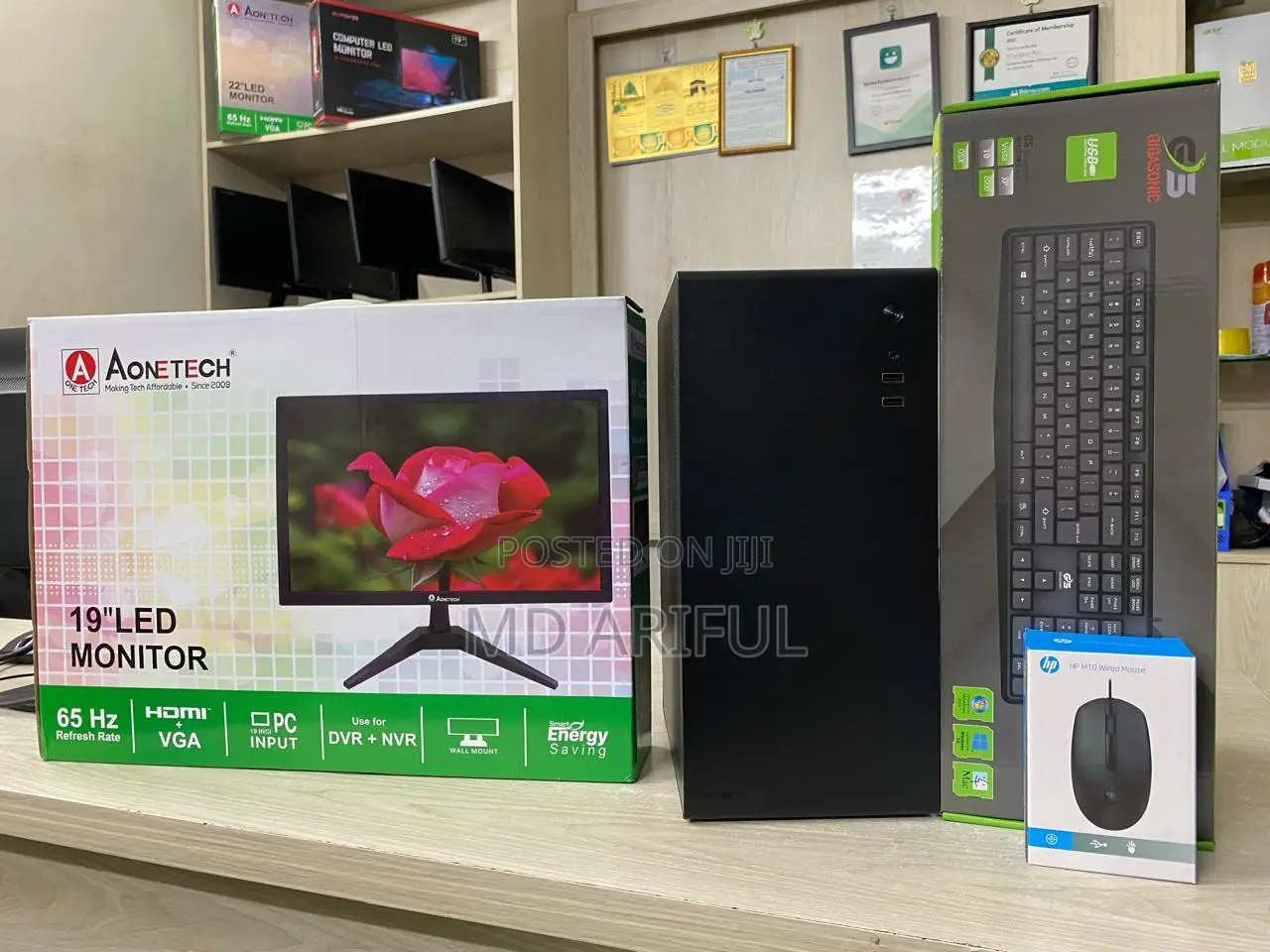 New Desktop Computer 8GB Intel Core I5 SSD 128GB