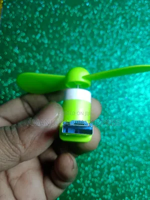 2-in-1 Mini Portable Usb and Micro Usb Mobile Phone Fan