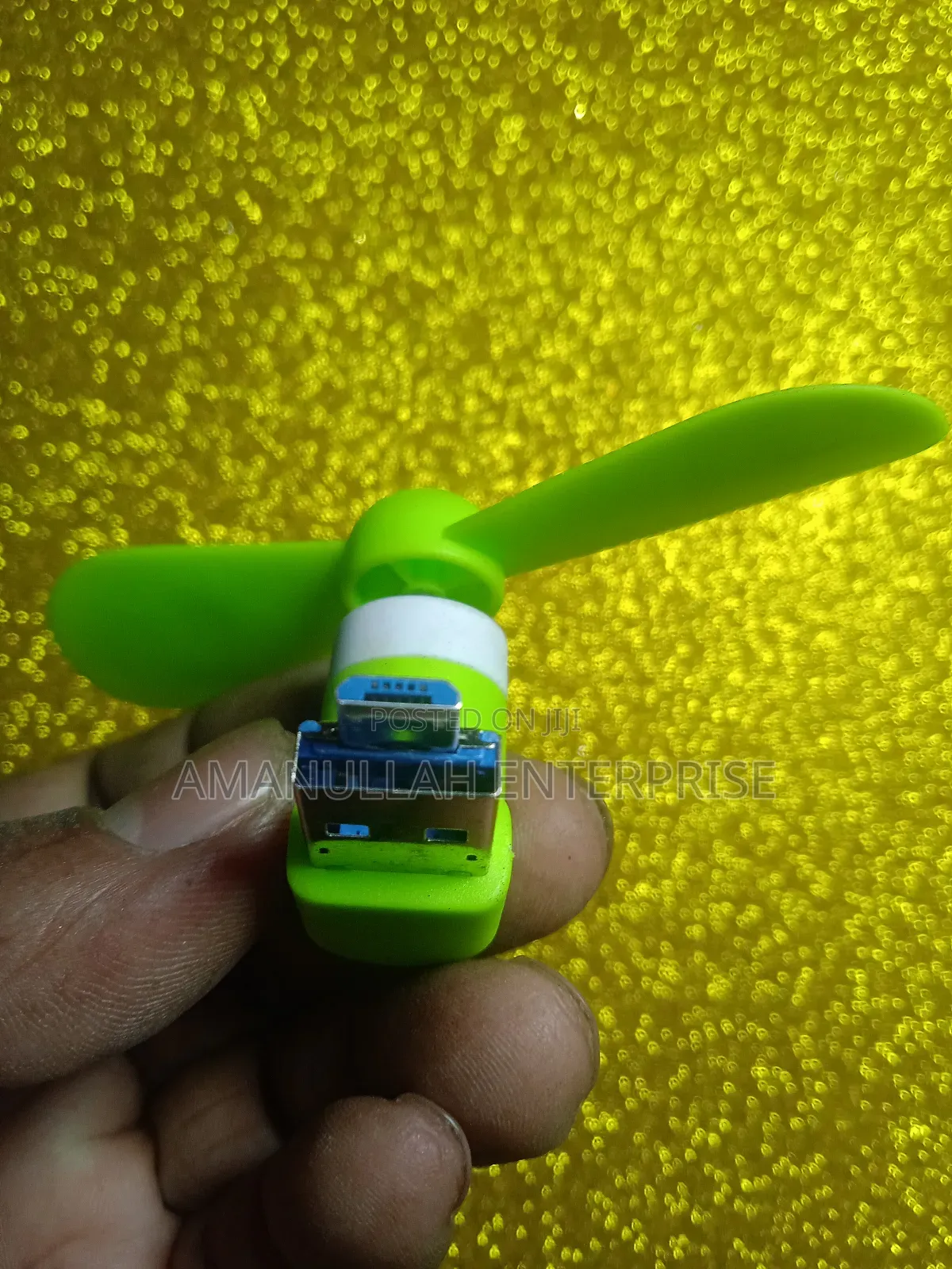 2-in-1 Mini Portable Usb and Micro Usb Mobile Phone Fan