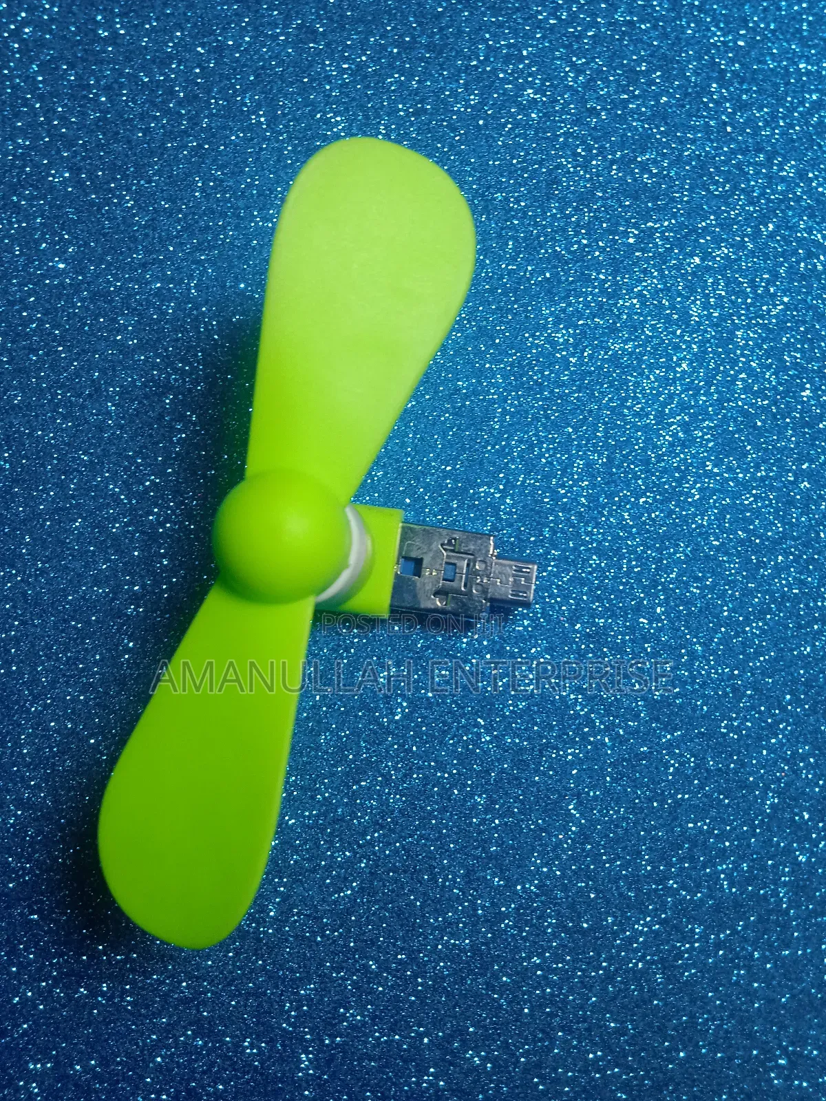 2-in-1 Mini Portable Usb and Micro Usb Mobile Phone Fan