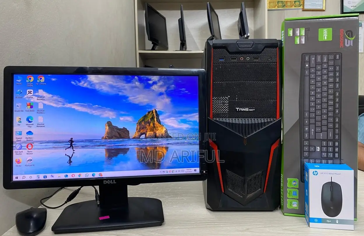 Desktop Computer 4GB Intel Core I3 SSD 128GB