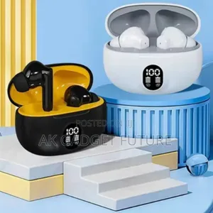 Mini 895b TWS Gaming Earbuds – Led Power Display | Blue