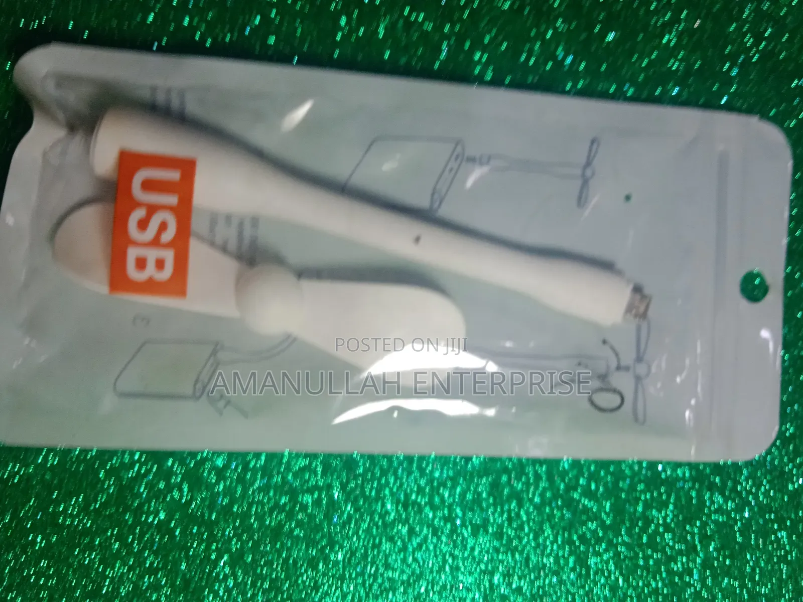 Portable Type B Otg Fan.