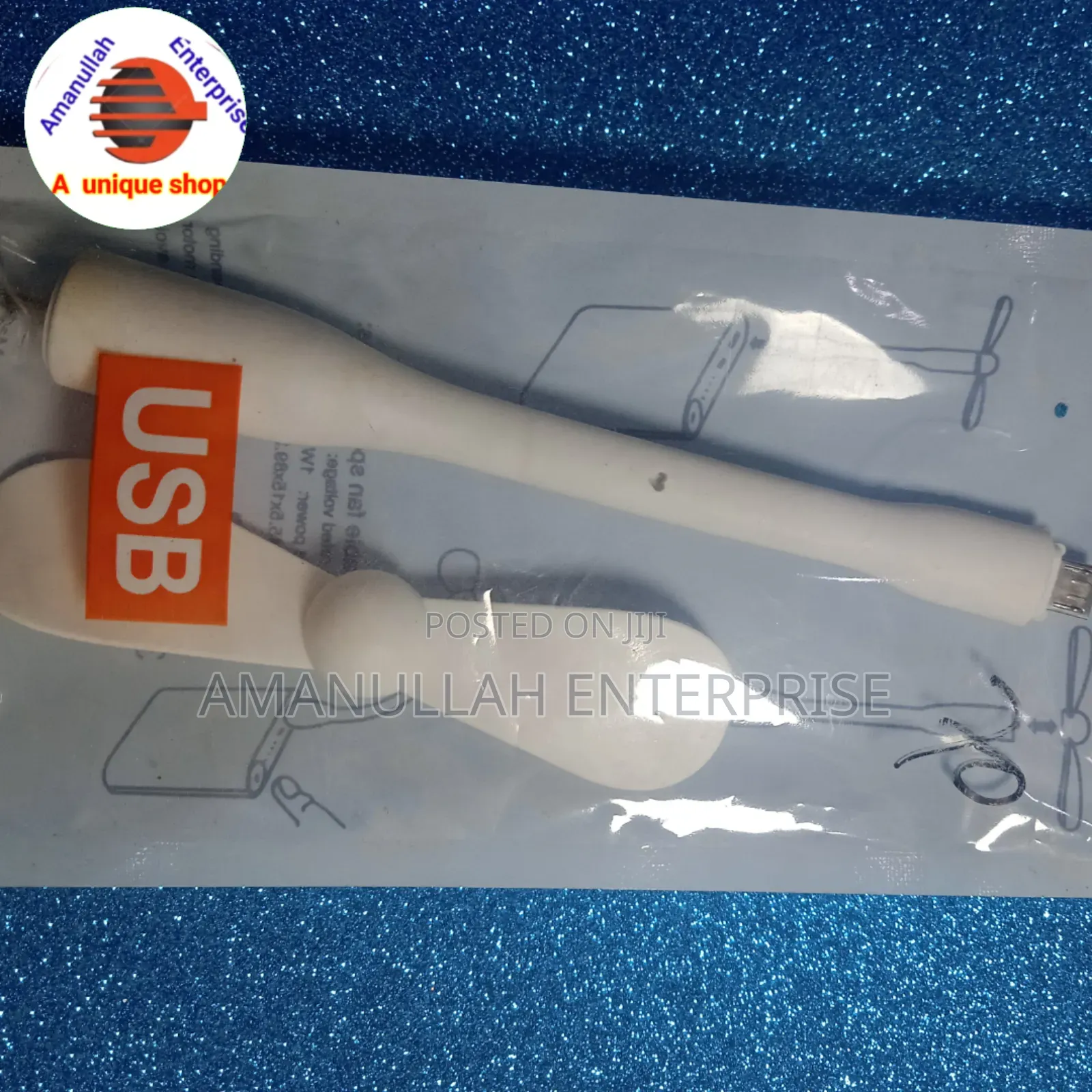 Portable Type B Otg Fan.