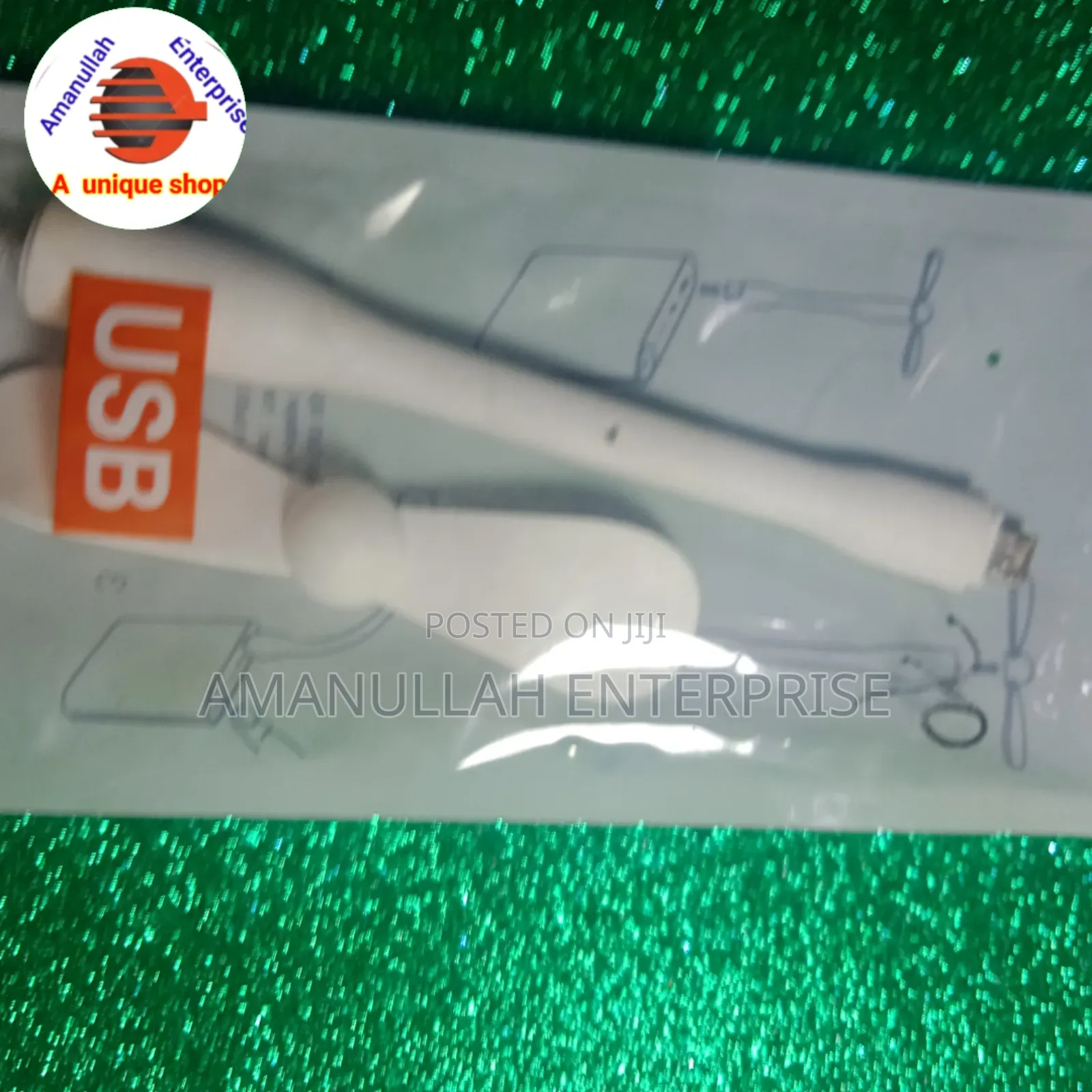 Portable Type B Otg Fan.