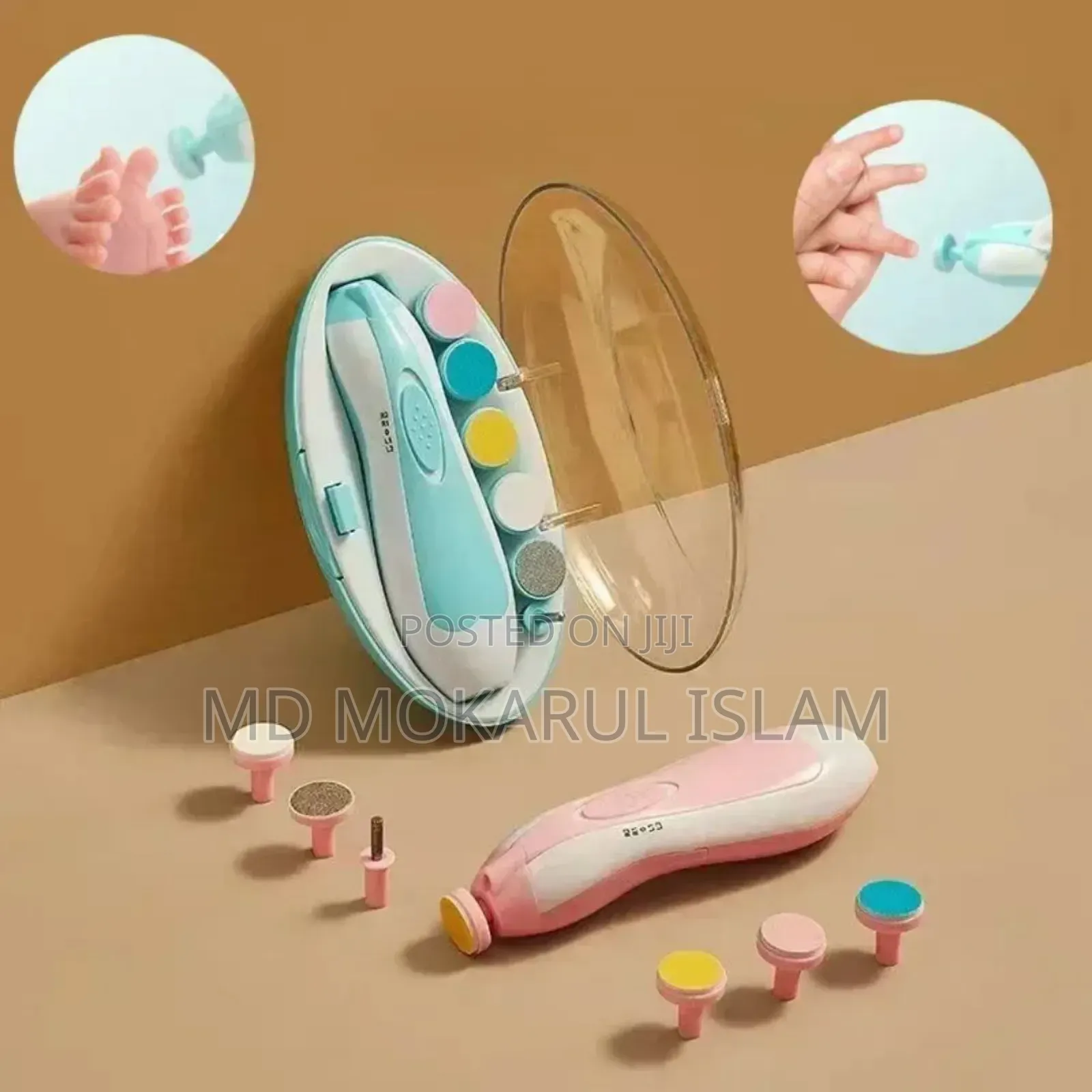 Baby Nail Trimmer Set With Led Light