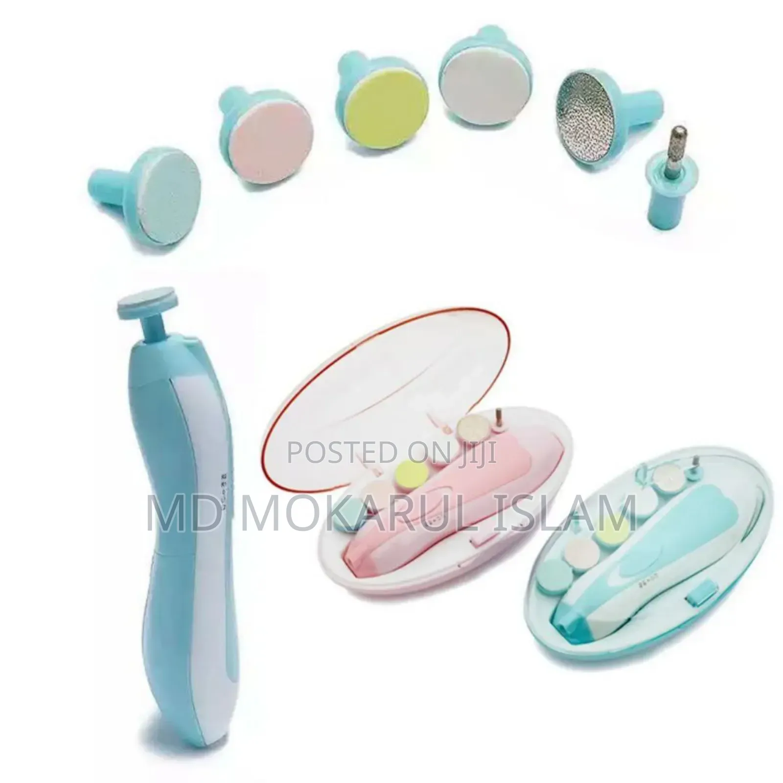 Baby Nail Trimmer Set With Led Light