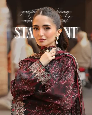 Digital Print Cotton Three Piece