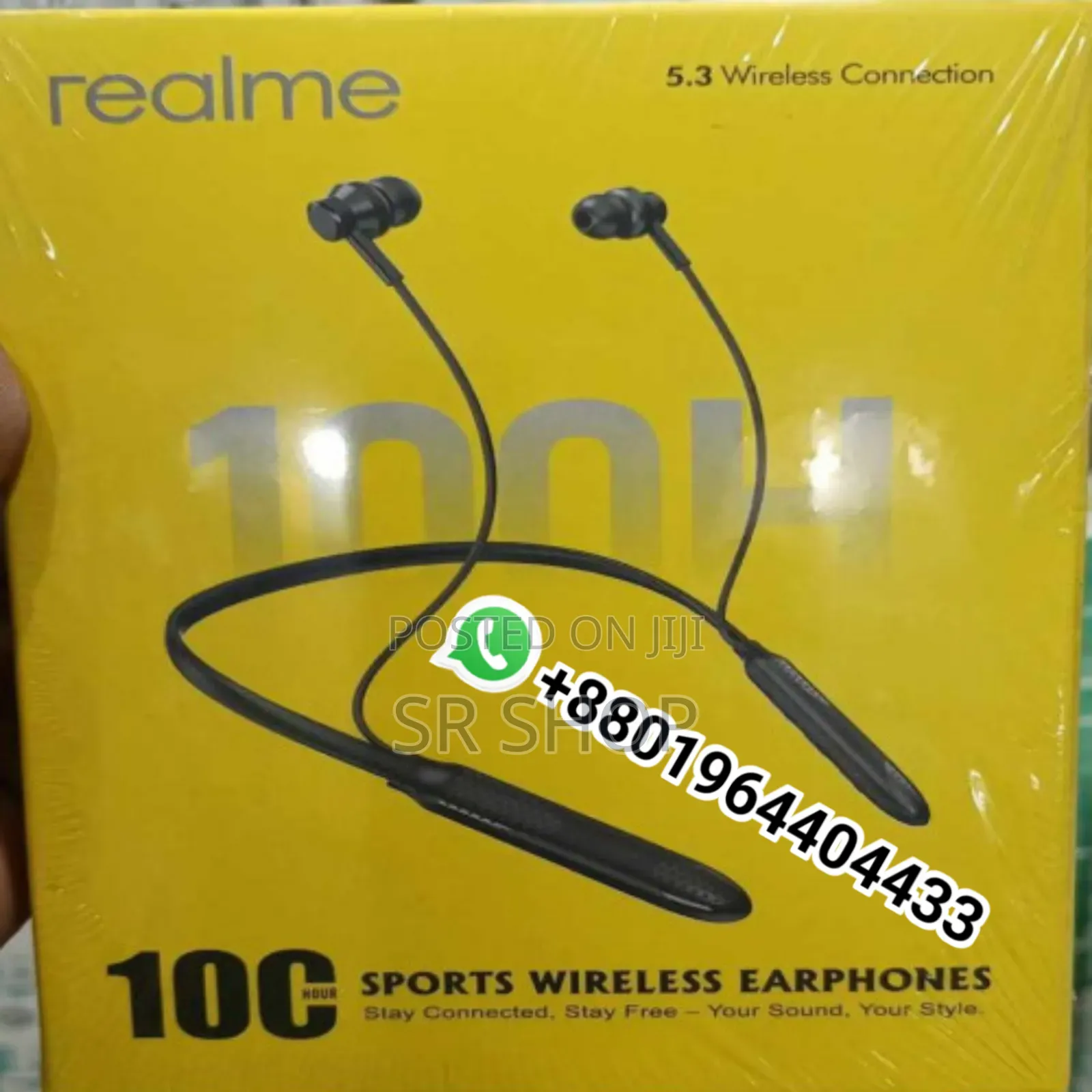 Realme 100 Hour Sport Wireless Earphones 5.3