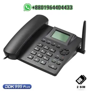 Photo - DDK 995+ GSM Dual Sim Phone Fixed Wireless Desktop Telephone
