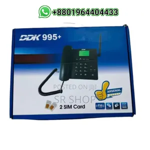 DDK 995+ GSM Dual Sim Phone Fixed Wireless Desktop Telephone