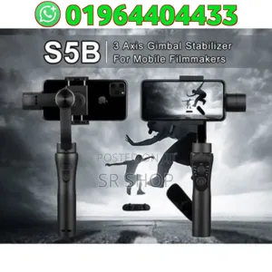 S5b 3-Axis Handheld Stabilized Gimbal Selfie Stick