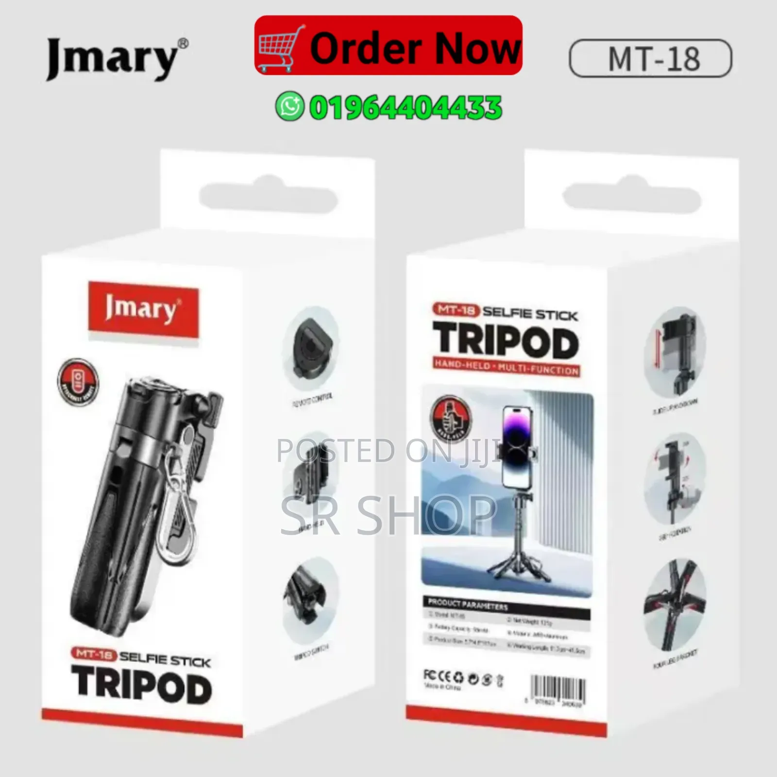 Jmary Mt-18 Selfie Stick Multi-Functional Smartphone