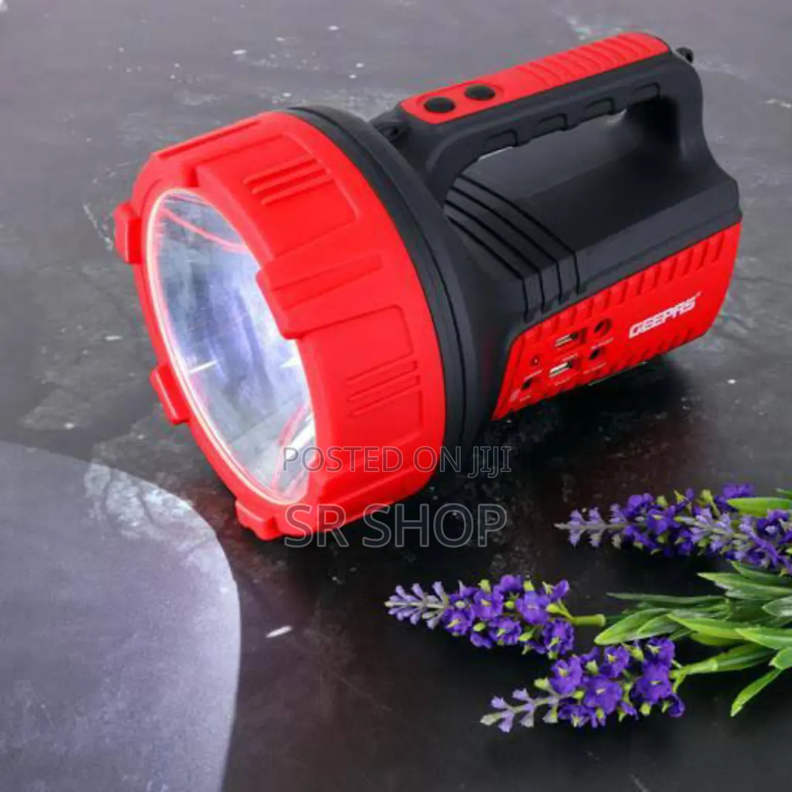 Geepas Gsl5572 Rechargeable Search Light